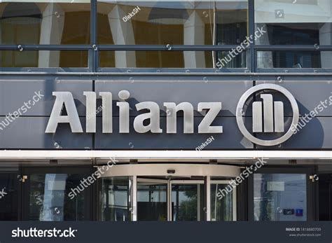 Allianz Sign Logo Emblem On Facade Stock Photo (Edit Now) 1818880709