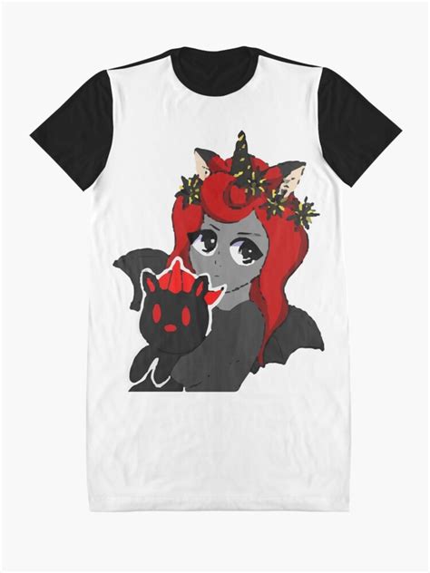 "Iamsanna Unicorn Twins, Moody" Graphic T-Shirt Dress for Sale by Azhastor | Redbubble