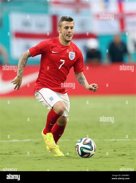 England's Jack Wilshere in action during the international friendly ...