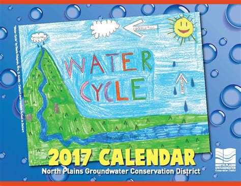 2017 Water Conservation Artwork Contest Winners - North Plains Groundwater Conservation District