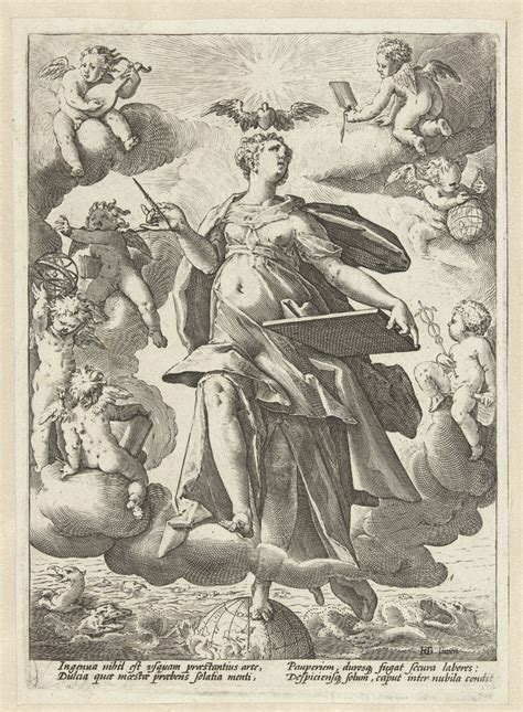 Allegory of art posters & prints by Hendrick Goltzius