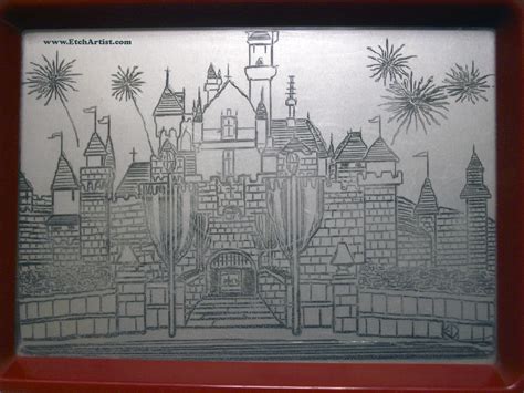 Sleeping Beauty Castle 2008 - Etch A Sketch®