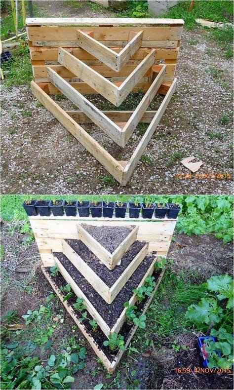 Unique Pallet Wood Raised Garden Bed pallet furniture Graceful Ideas ...