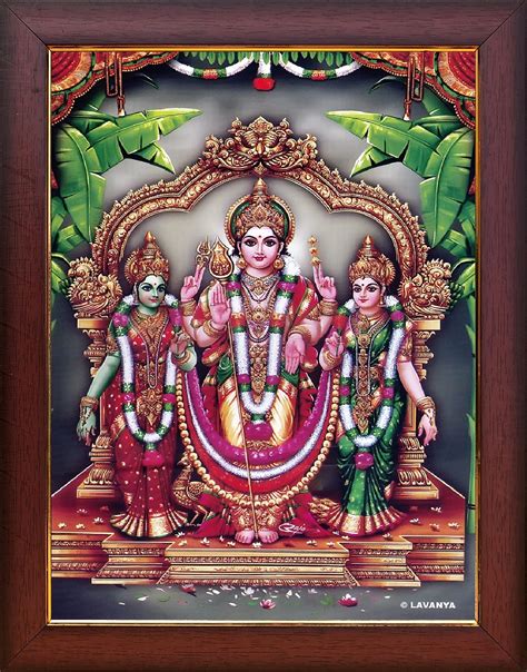 Buy Garuda Photos - God Sri Subramanya Swamy / Murugan / Subramanian Swamy / Sri Valli Devasena ...