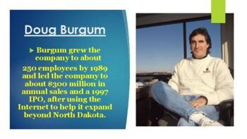 Governor Doug Burgum (ND) Biography PowerPoint by Mr Matthews Teacher Store