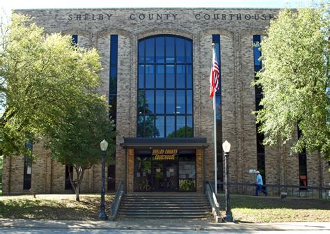 026 Shelby County - 254 Texas Courthouses