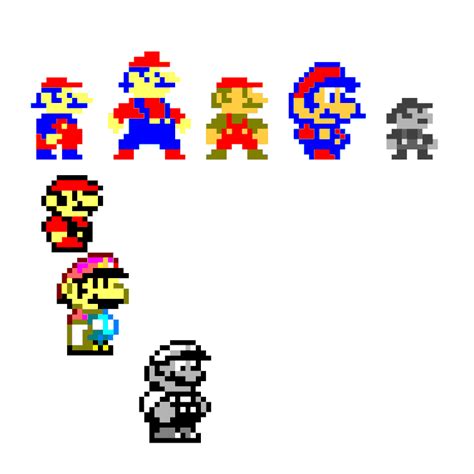 Mario pixel art my version | Fandom