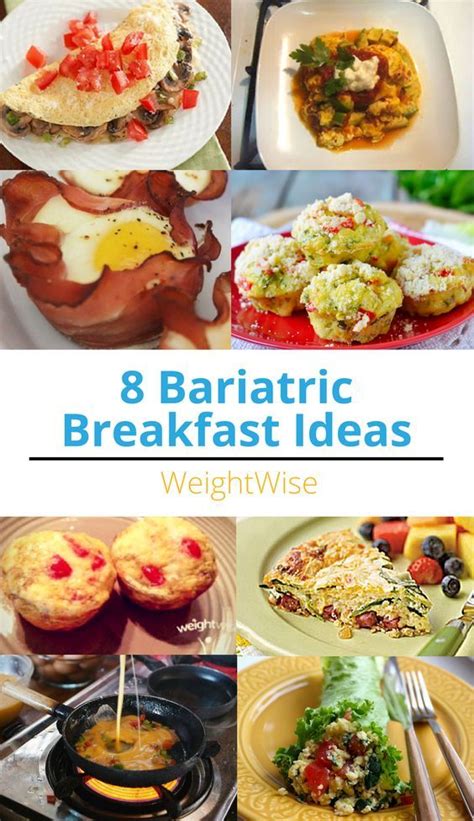 8 Bariatric Breakfast Ideas | WeightWise | Bariatric eating, Bariatric ...