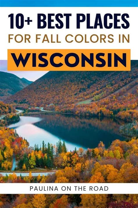 15 Best Places for Fall Colors in Wisconsin - Paulina on the road