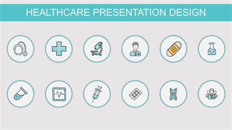 Free Hospital Icon Set for Presentations | PPT Slide Templates | SlideStore