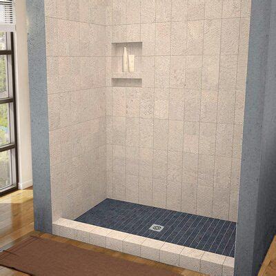 WoodBridge 48" x 30" Shower Base | Wayfair | Shower base, Bathroom ...