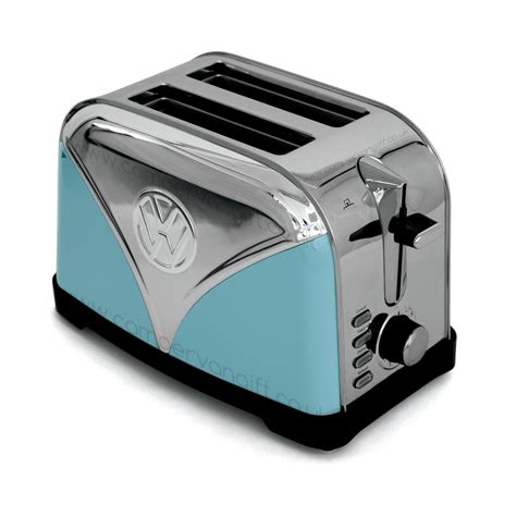 Volkswagen Campervan Toaster - VW Campervan inspired Toaster in Blue. Fetch the Bread Now