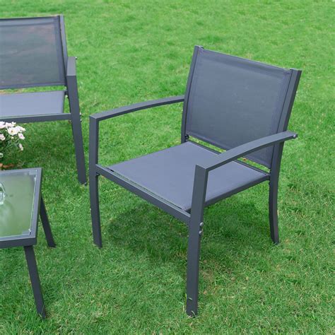 Sigtua Garden Furniture Set, 4 Seater Garden Furniture Sets [2 ...