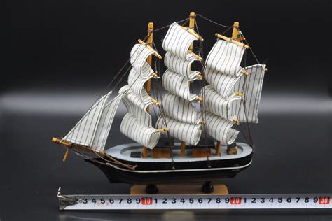 Retro Wooden Model Ship Handcrafted Wooden Ship Model Wooden - Etsy