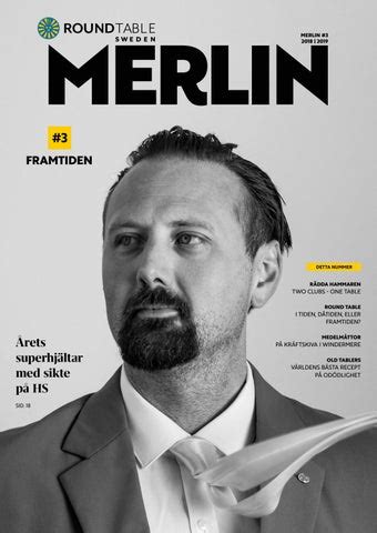 MERLIN #3 2018-2019 by Round Table Sweden - Issuu