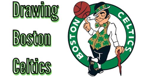 How to draw the logo of Boston Celtics - YouTube