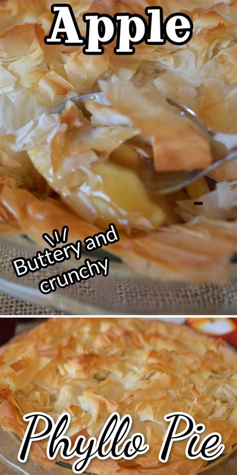 Apple pie (in phyllo dough) | Recipe | Phyllo recipes, Phyllo dough ...