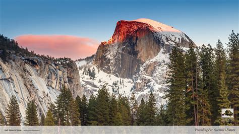 Half Dome in Snow — Yosemite Conservancy