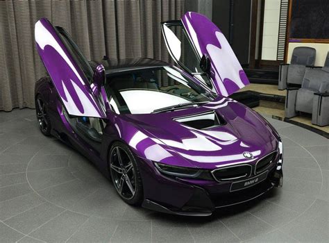 Gallery: 1 of 1 Twilight Purple BMW i8 in Abu Dhabi - GTspirit