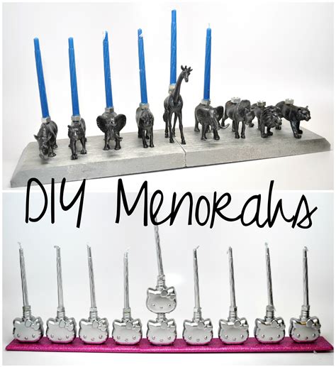 DIY Menorahs | Stoney Clover Lane