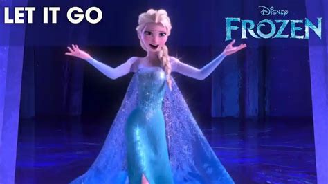 LET IT GO Lyrics - Idina Menzel Ft. BEAUTIFUL Elsa | FROZEN