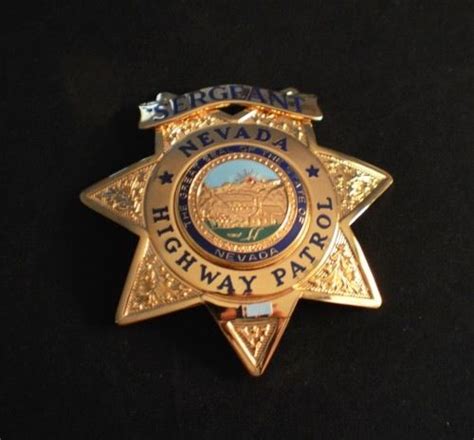 Nevada Highway Patrol Badge | Law Enforcement Badges | Pinterest ...