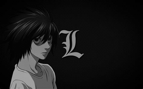 Death Note, anime, black, vector, Lawliet L | 2560x1600 Wallpaper ...