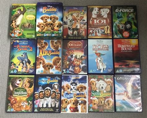 15x Disney dvd bundle films animals, dogs, pets | in Walton on Thames, Surrey | Gumtree