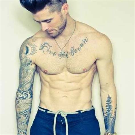 Male Tattoo Placement