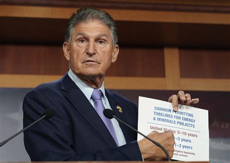 Manchin drops permitting-reform bill on a wary Senate