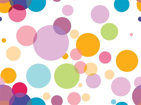 Colorful Circles on White Powerpoint Templates - Abstract, Black, Blue ...