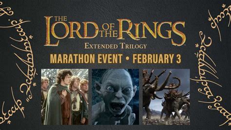 The Lord of the Rings Movie Marathon