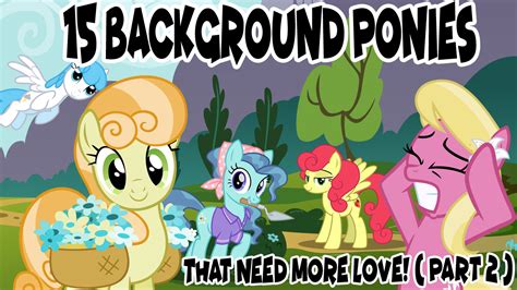 Equestria Daily - MLP Stuff!: 15 Under-Appreciated Background Ponies Who Need More Love (Part 2 ...