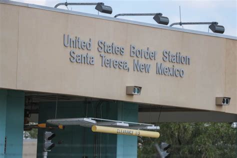 Full scanning of commercial trucks coming to Santa Teresa border crossing