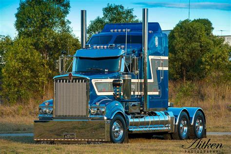 Trans Australia KW T909 😍 | Big rig trucks, Kenworth trucks, Big trucks