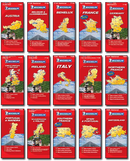 National Michelin Road Maps Online