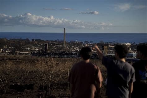 Tourists lost their summer vacations. Maui’s locals lost everything ...