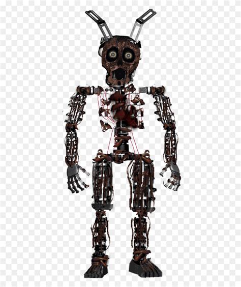 Freetoedit Springtrap Endoskeleton Fnaf Endoskeleton Springtrap After The Fire, Робот Hd Png ...