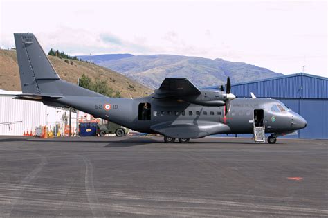 French Airforce CASA CN-235-300 transport aircraft at Wanaka NZ ...