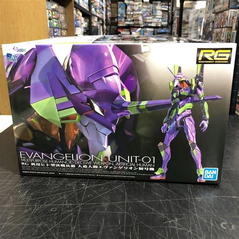 Bandai Evangelion RG EVA-01 Unit-01 Model Kit, Toys & Games, Others on ...