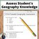 US and Canada Geography Assessment for World Geography by SFSEteach