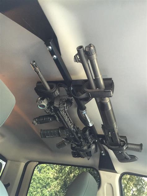 Overhead gun storage rack for pickup trucks - AR15.COM