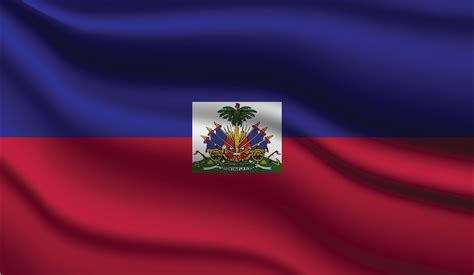 Haiti Realistic Modern Flag Design 3703629 Vector Art at Vecteezy