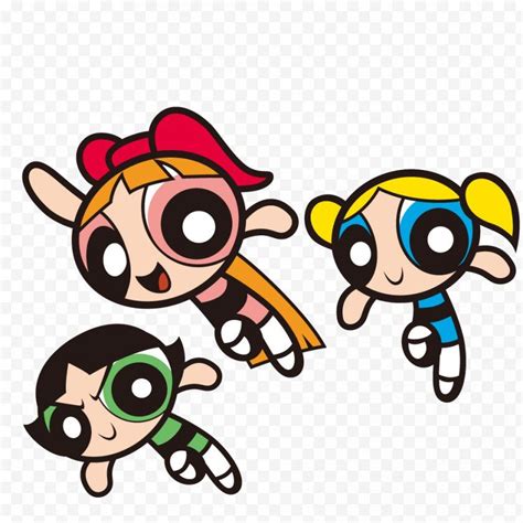 Powerpuff Girls - Download Cartoon - Logo - Vector Flying Woman Free PNG in 2022 | Cartoon logo ...