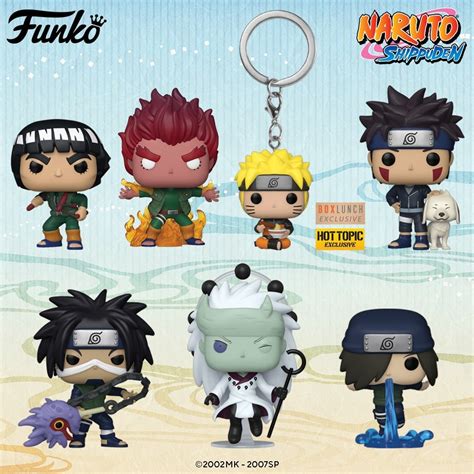 NEW Naruto Shippuden Funko Pop Figures - Wave 2022