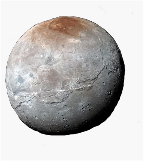 Nh Charon Neutral Bright Release - Pluto's Largest Moon, HD Png ...