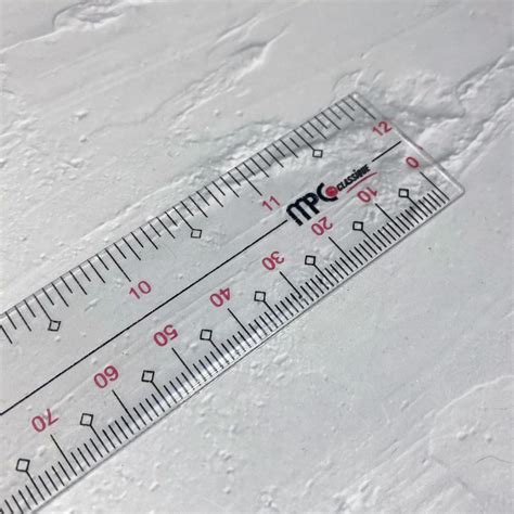 Transparent Plastic Ruler 12" – Project Workshop PH