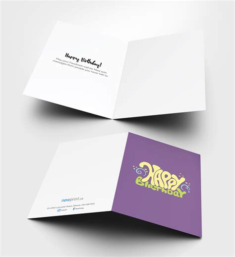 How To Setup Greeting Card For Printing | Newprint Help