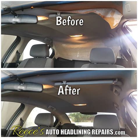 Mobile Car Roof Lining Repairs Onsite | Adelaide SA - Reece's Auto Headlining Repairs - Reeces ...