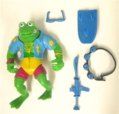 TMNT Original Series Genghis Frog Action Figure – Complete – The Toys ...